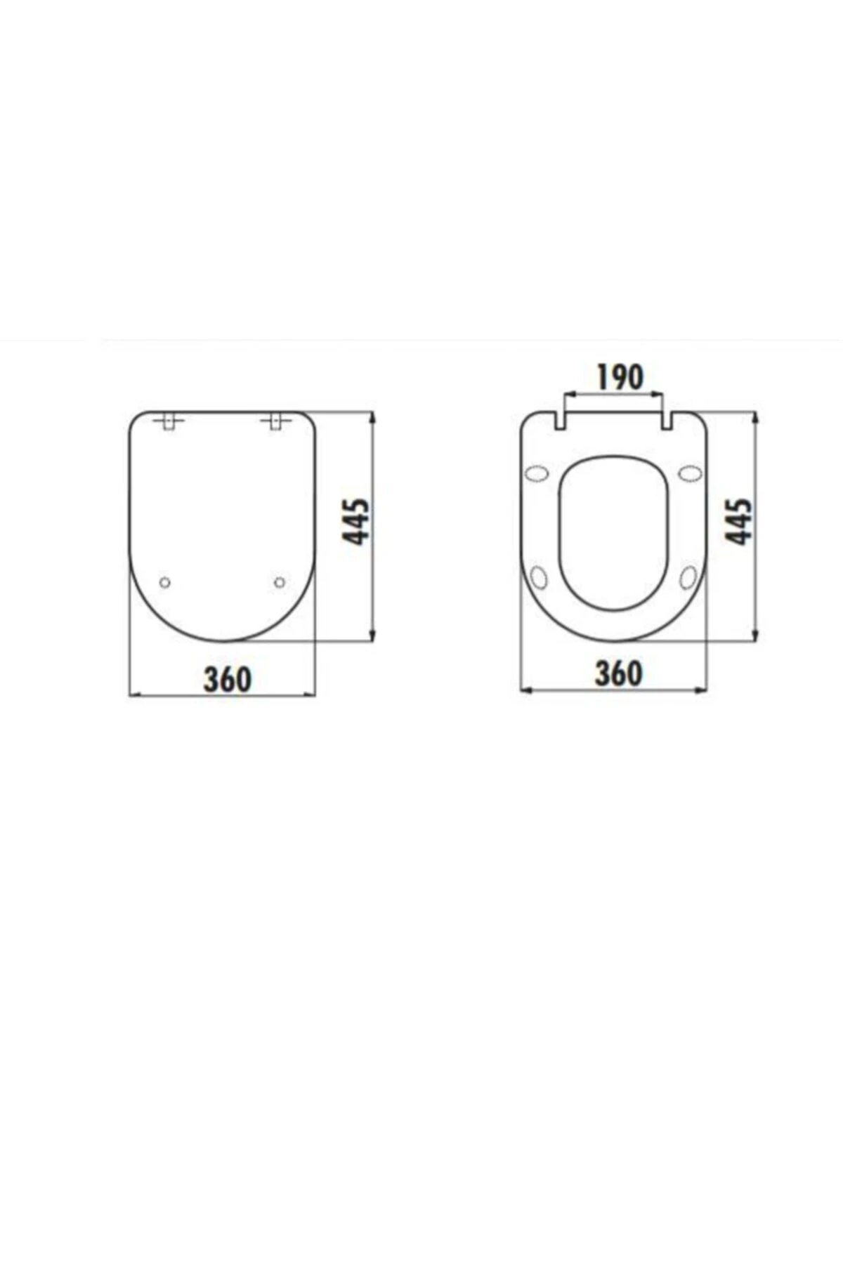 Gr5001-tp325 Gömme Rezervuar Seti 5li Metal Menteşe Hisar Amsortisörlü
