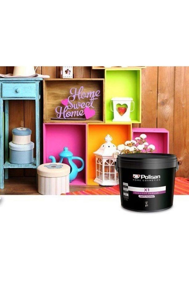 X1 Antiaging -kokusuz Parlak 2,5litre -ahşap Boyası -beyaz