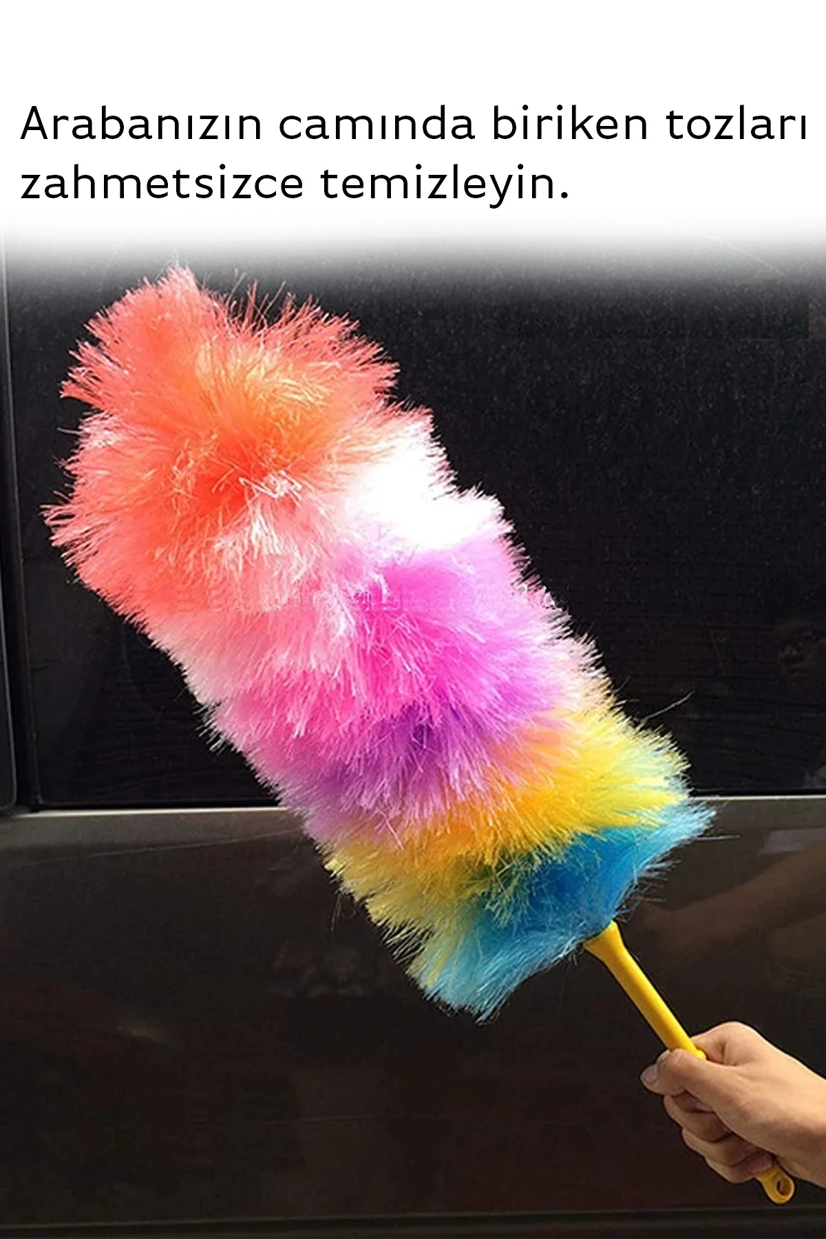 Toz Alma Püskülü Anti Statik Ev Ofis Kir Toz Temizleyici Fırça Kalorifer Petek Temizlik Aparatı