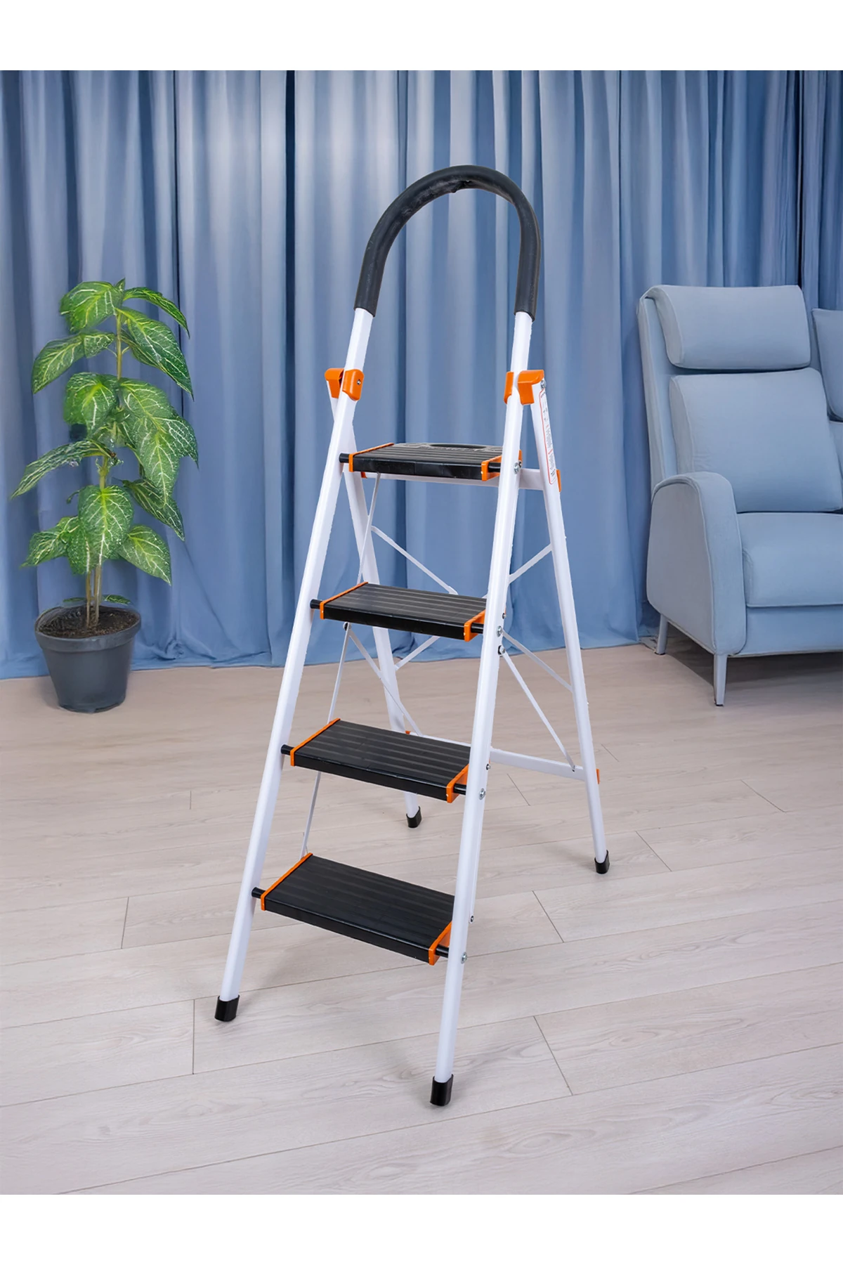 Hauslife 4 Basamaklı Ev Ve İş Merdiveni