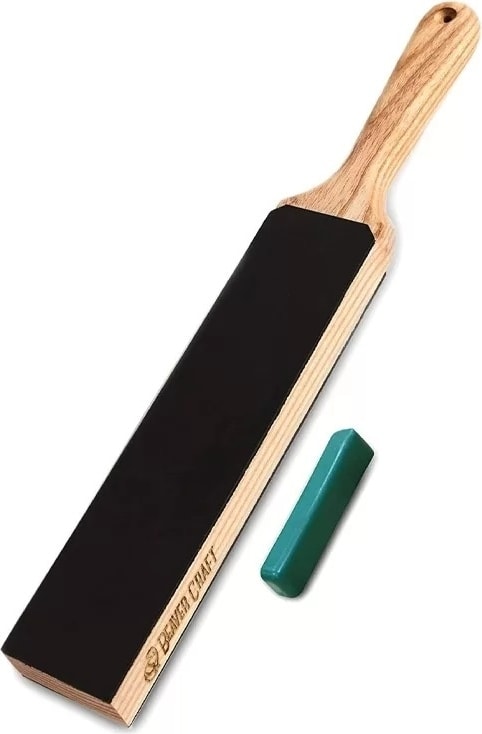 Beavercraft LS6P1 Çift Yüzeyli Deri Masat ve Parlatma Macunu Seti, 2 Parça