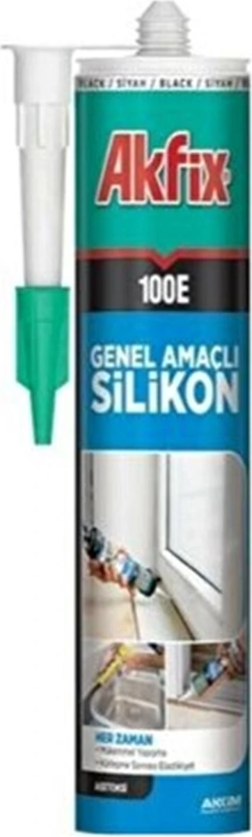 100E Genel Amaçlı Silikon 280 ml Beyaz