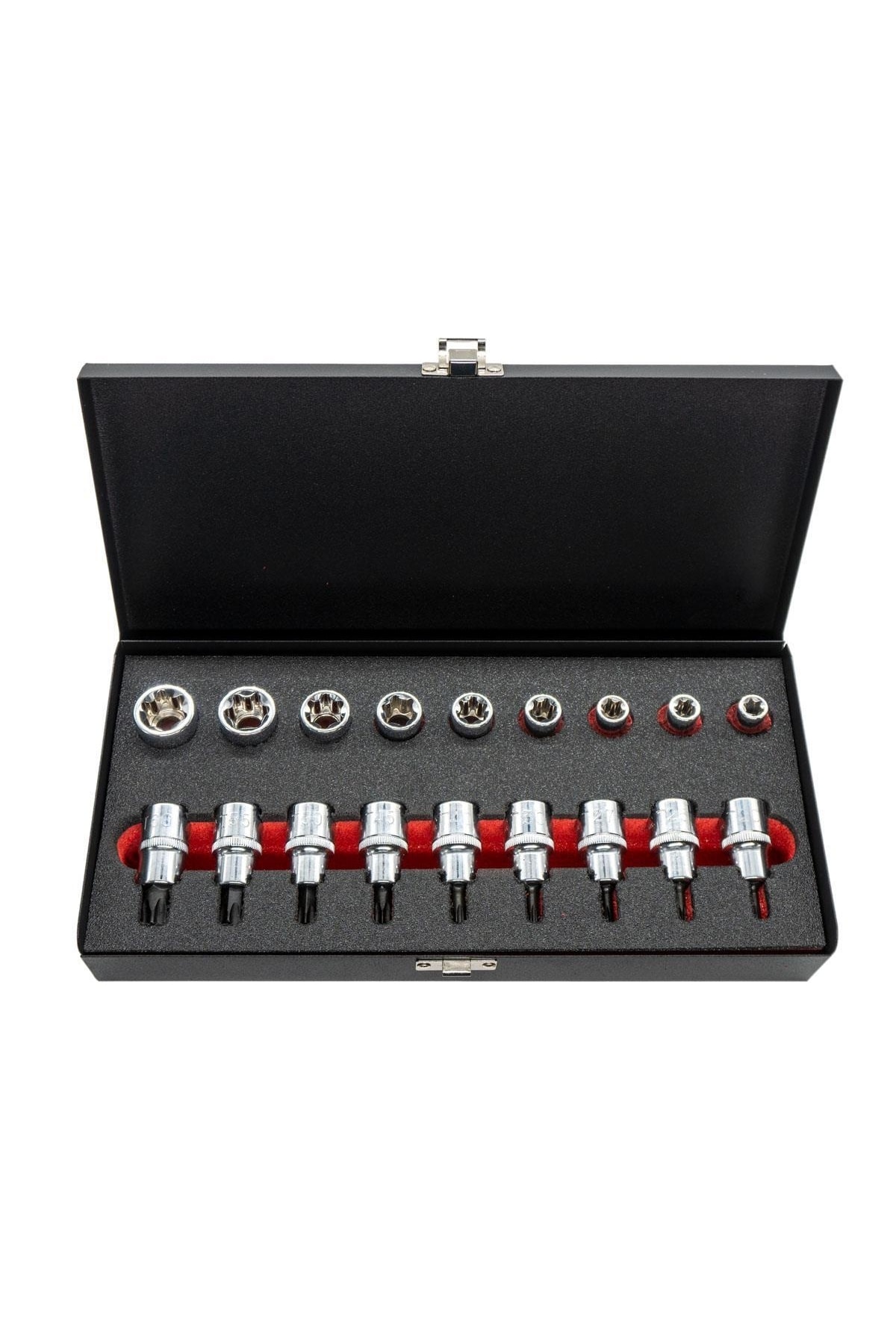 Cet Form 1/2" Torx Lokma Takımı 18 Parça (metal Kutulu)
