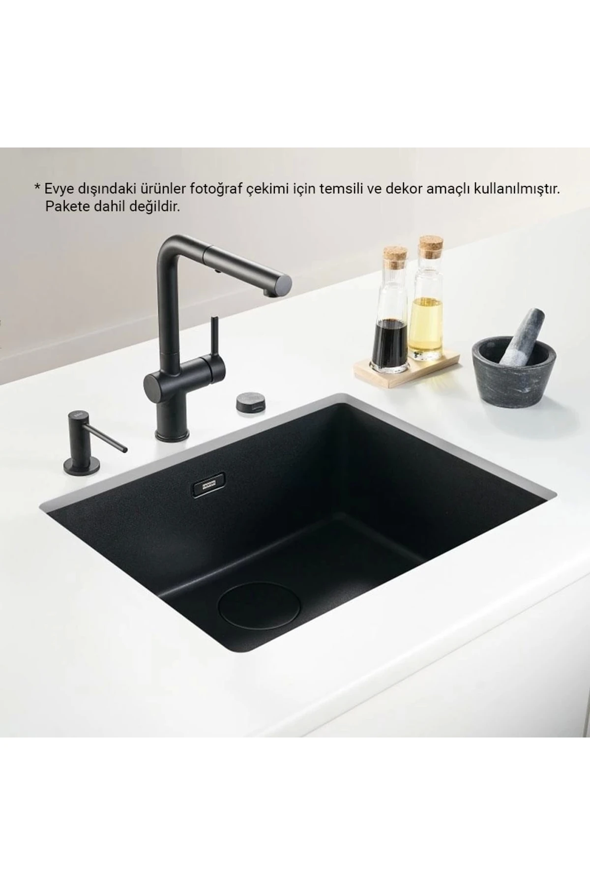 Maris Mrg 110-52 Tezgâh Altı Granit Eviye