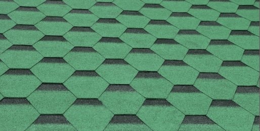 Unotech Shingle Petek Yeşil (Altıgen)