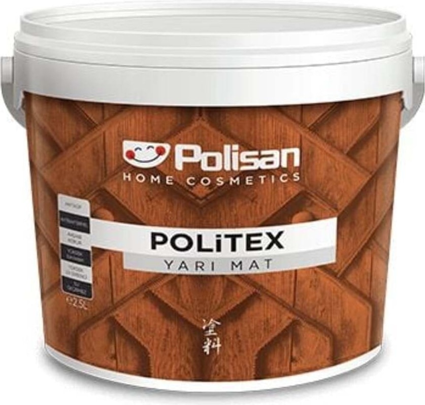 Politex Yarı Mat Dekoratif Vernik - Fındık