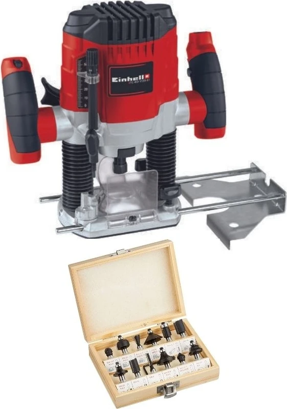 Tc-Ro 1155 E Elektrikli Dik Freze Makinesi 12 Parça Freze Ucu Seti