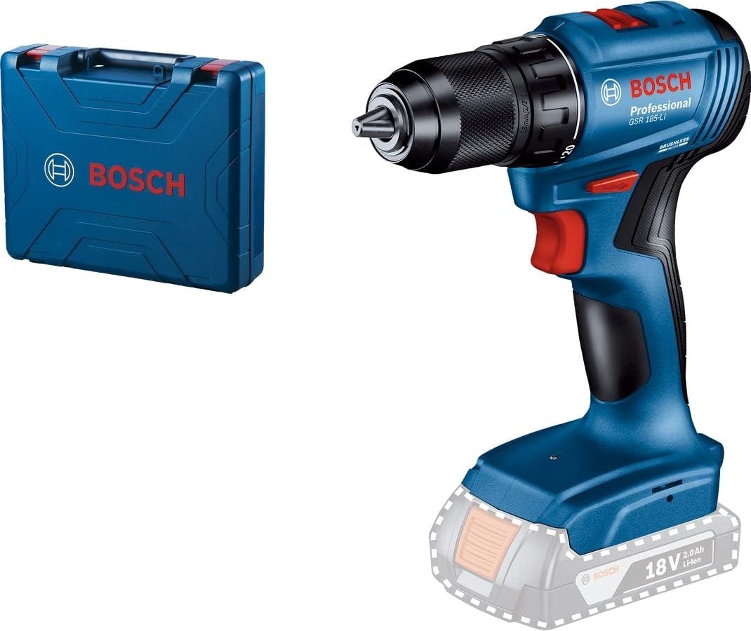 BOSCH Gsr 185-LI Professional Akülü Delme / Vidalama Makinesi (SOLO) - Aküsüz