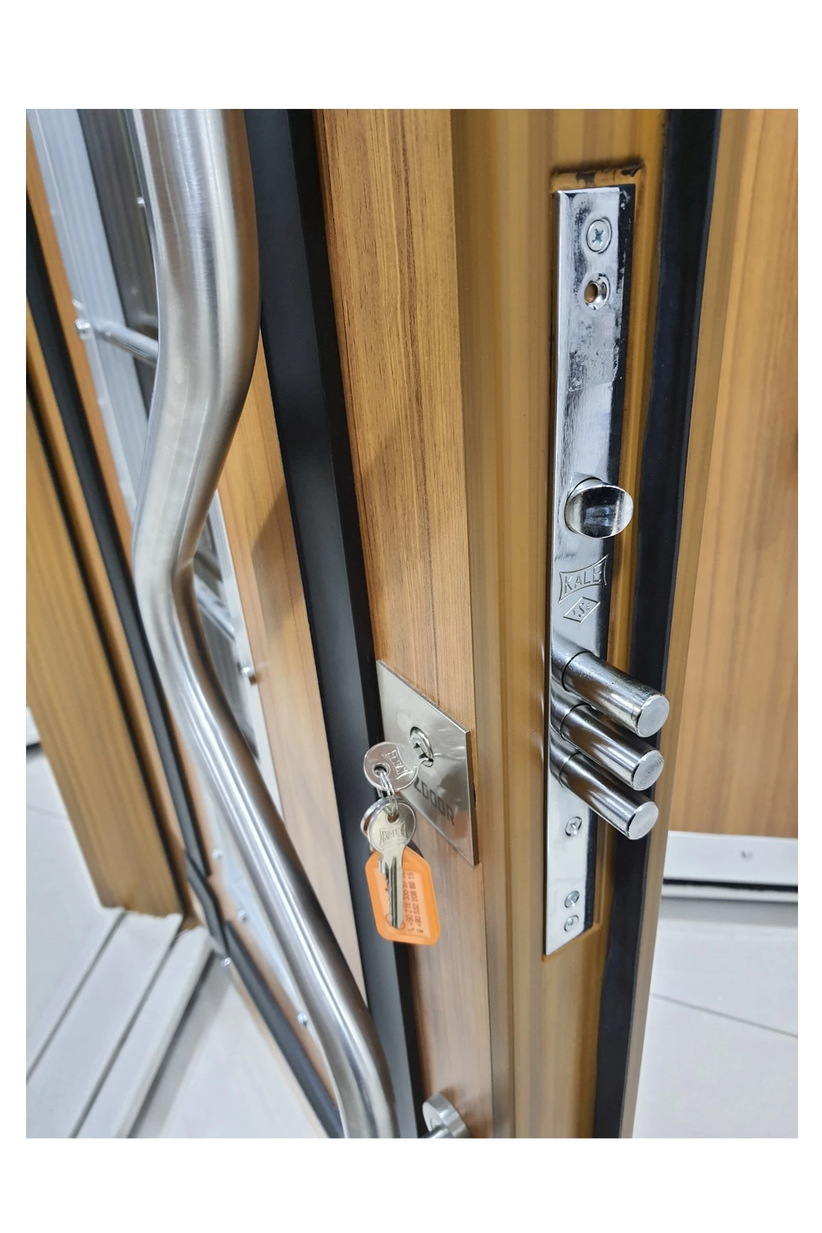 Celik Kapi Villa Kapısı, Abd Model Apartman Giriş Kapısı Sol Açılım Bina Kapısı