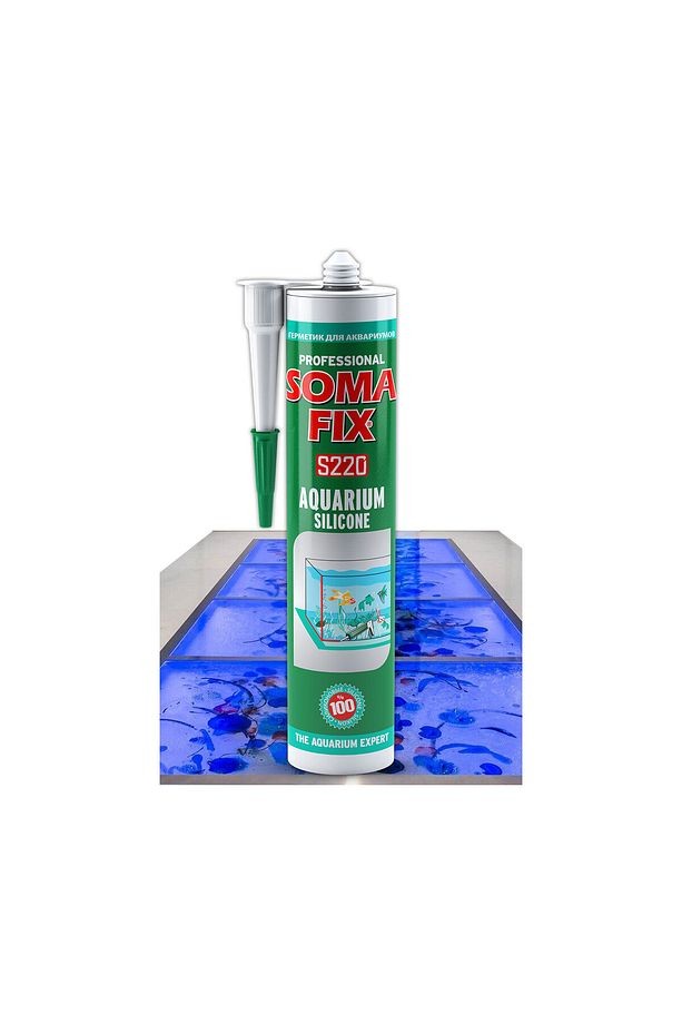 S220 Akvaryum Silikonu Şeffaf 280ml 320gr