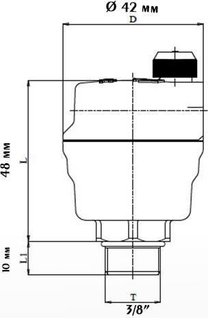 Eca 3/8" Otomatik Havalandırıcı Hava Atıcı - Çek Valfsiz 602109013