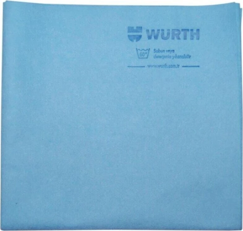 38X60 cm Sentetik Güderi Bez Mavi 130 gr 6 Adet