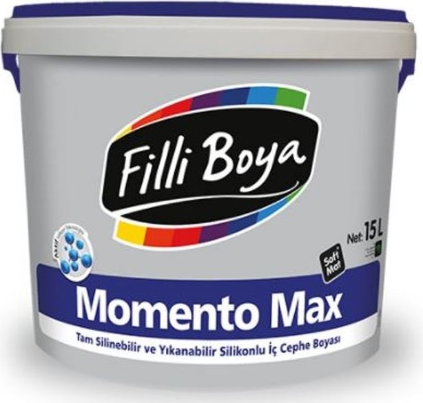 Momento Max 2.5 Lt - Tam Silinebilir ve Yıkanabilir Soft Mat Iç Cephe Boyası
