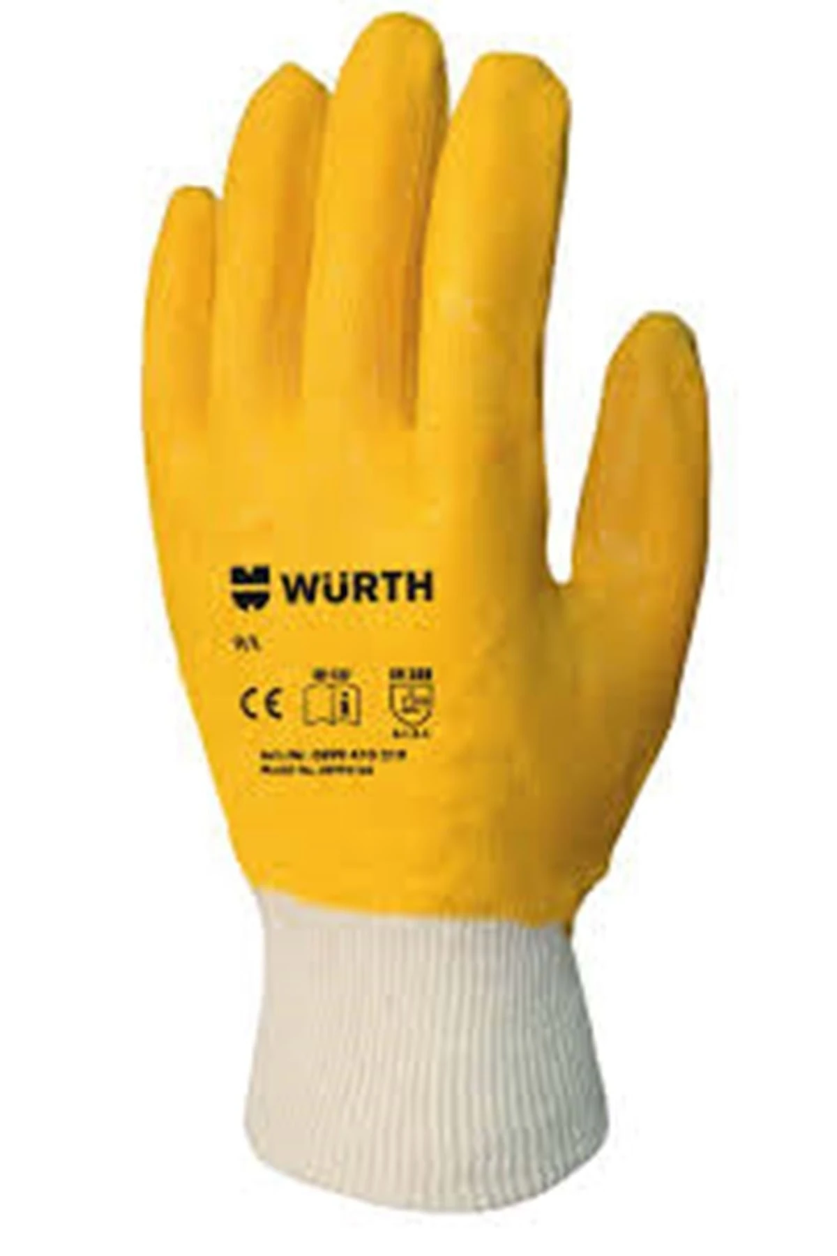 0899 410 220 Sarı 10 Mekanikçi Eldiveni Nitril