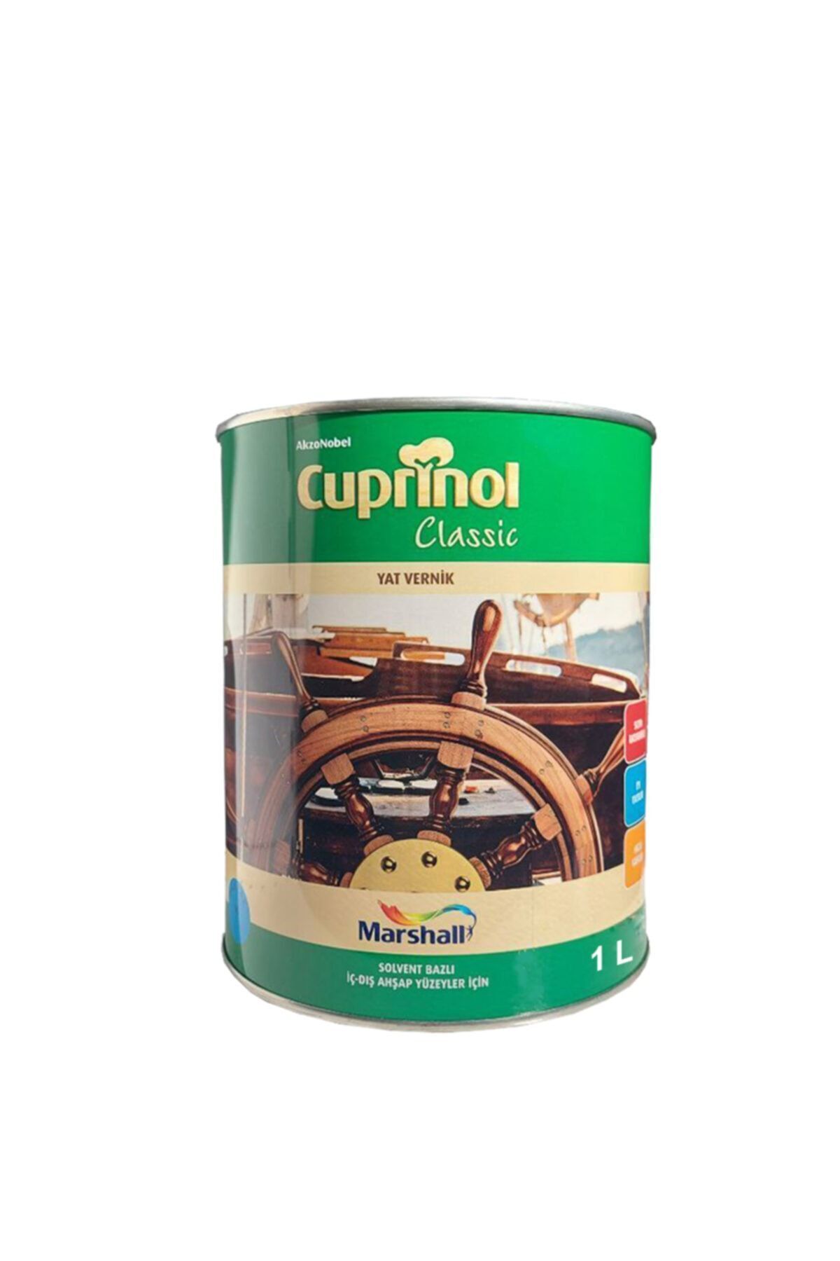 Cuprinol Woodart Classic Yat Vernik Ahşap Verniği Parlak 0.75 Lt. (1 KG) Ürün 0.75 Litredir.