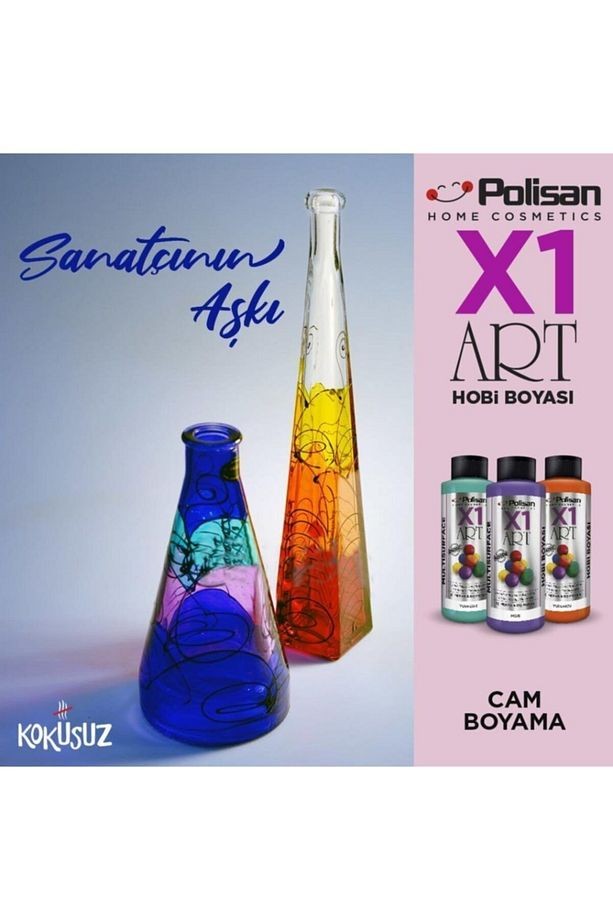 POLİSAN X1 HOBİ BOYASI 0721 MAT VERNİK 120 ML