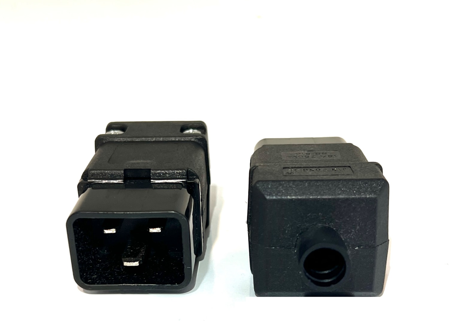 C20 Fiş 16A 250VAC Iec 320 C 20 Ups Pdu Fişi Iec C20 Kendin Yap Fişi Erkek C20 Fiş Konnektör