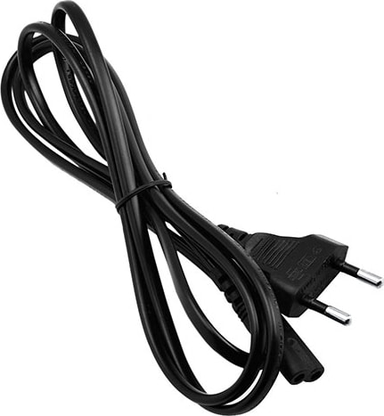 power güç kablosu tv-radyo -notebook adaptör 2 pin teyip fişi