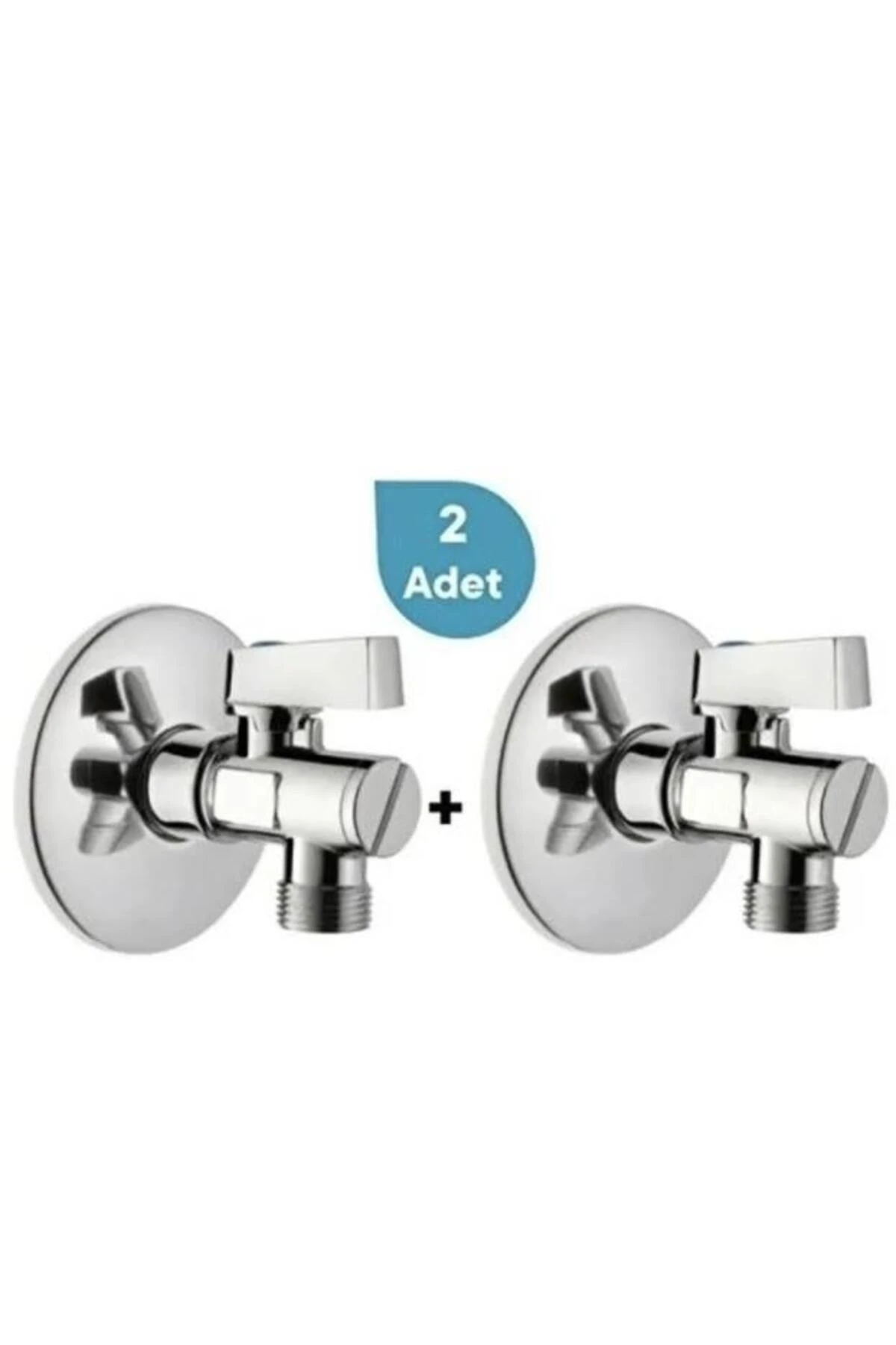 Solid S Kuğu Lavabo Bataryası + 2'li Ara Musluk Set