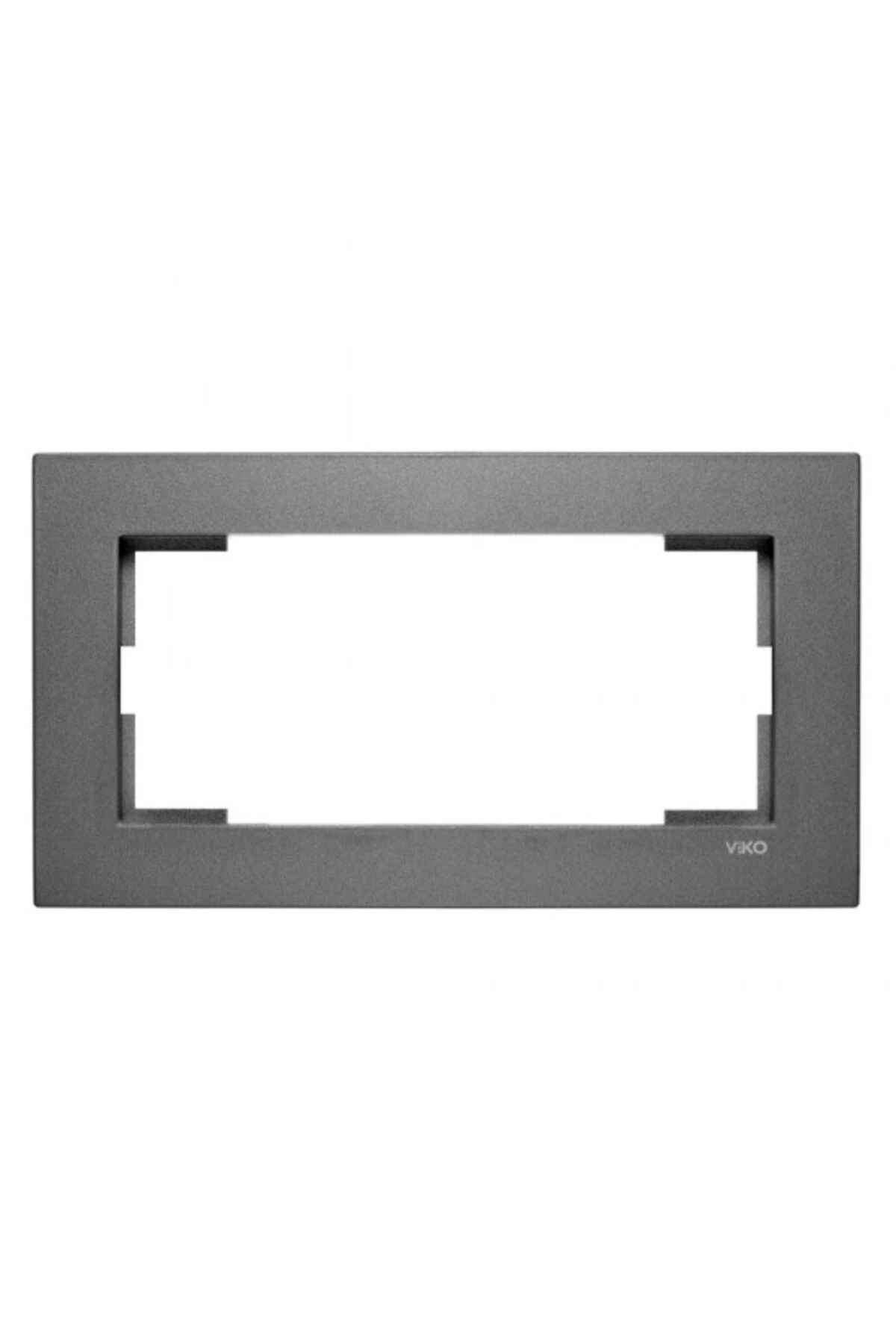 NOVELLA İKİLİ TOP. PRİZ ÇERÇEVE FÜME