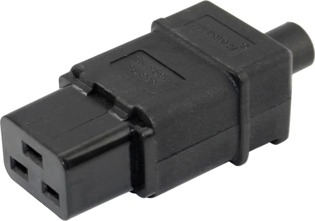 16A 250VAC Iec 320 C 19 Ups Pdu Fişi, Iec C19 Kendin Yap Fişi, Dişi C19 Fiş Konnektör