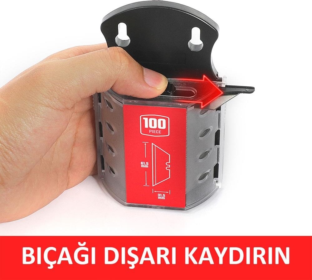 WP213003 100'lü Rötuş Maket Bıçağı Yedeği