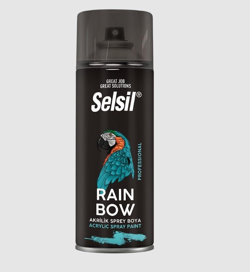 Rainbow Akrilik Sprey Boya 9010 Mat Beyaz