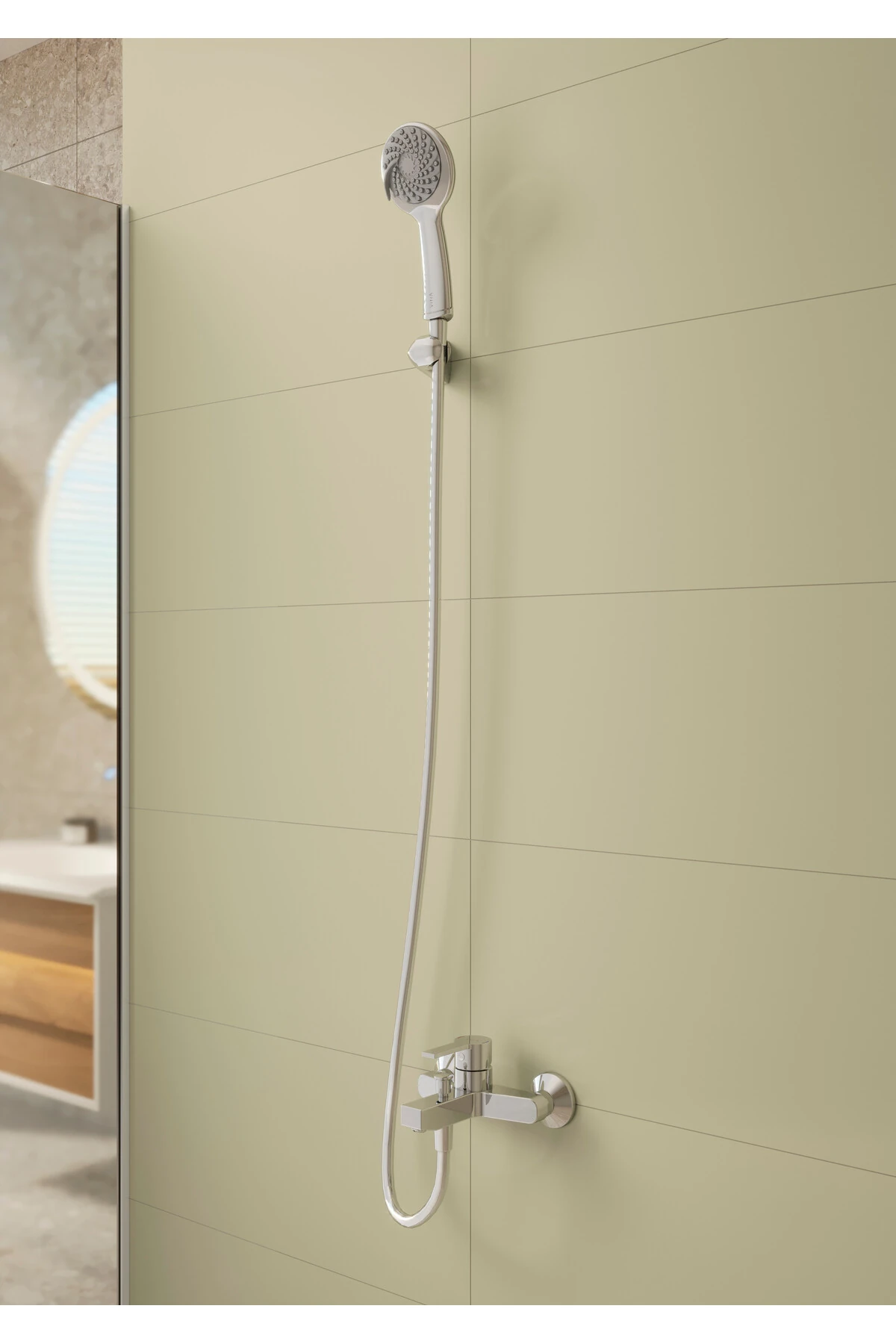 Vitra Fold S A42535 Banyo Bataryası, Krom