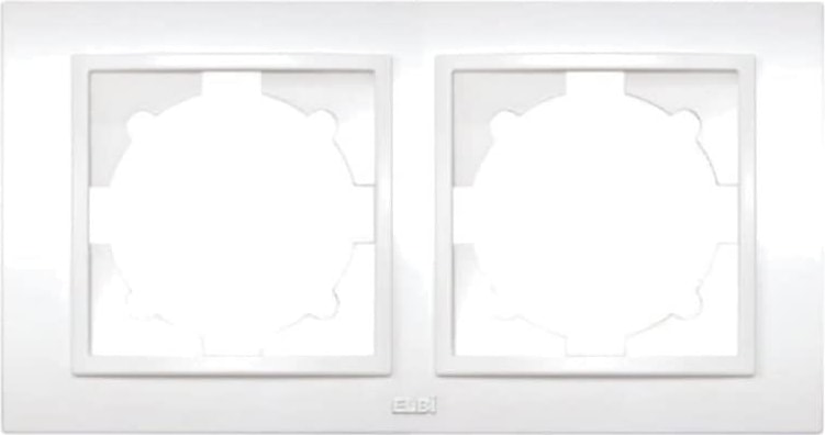 Zena Beyaz 2li Çerçeve