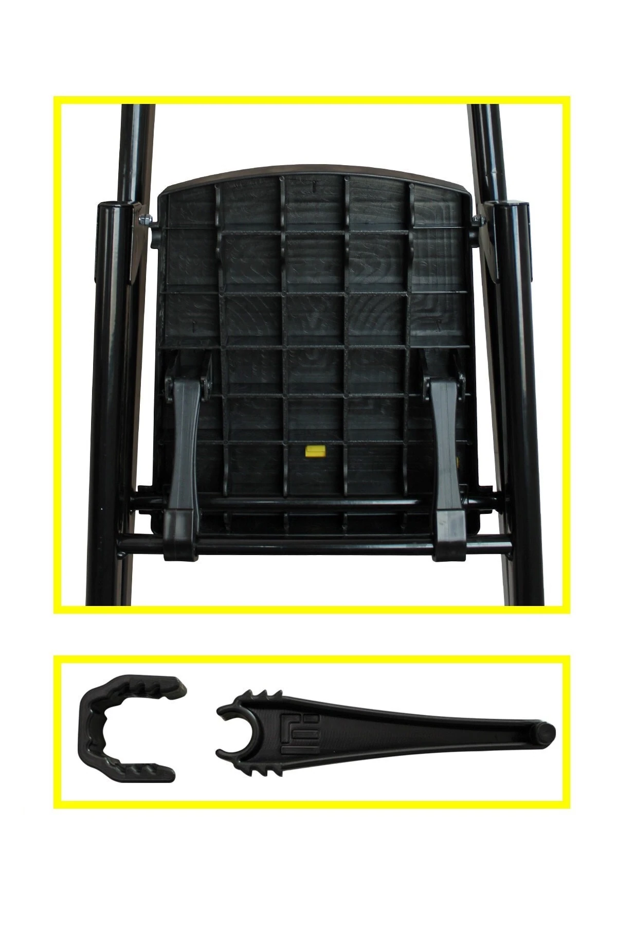 Leo 2+1 Basamaklı Metal Merdiven, LEO4