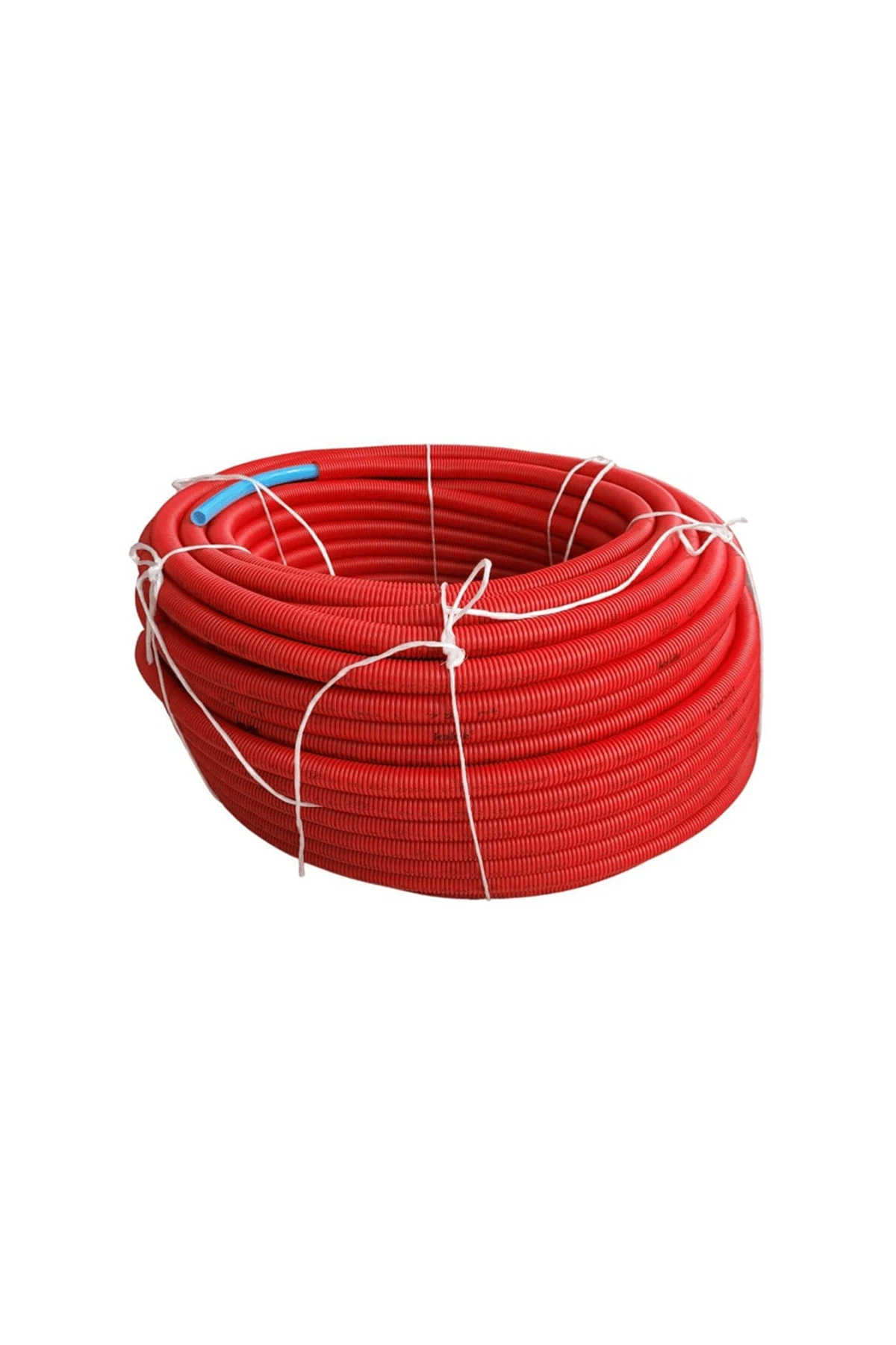 oksijen bariyerli kılıflı mobil boru 16x2 KIRMIZI ( 100 metre)