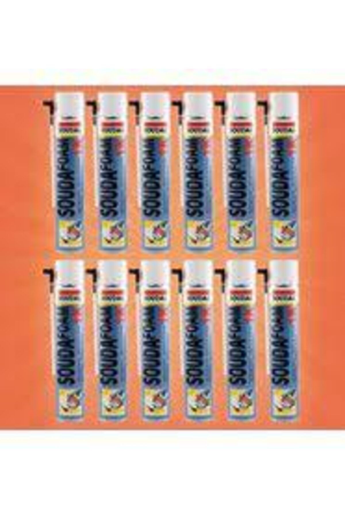 Soudafoam 1k Poliüretan Köpük 600 gr 12 Adet