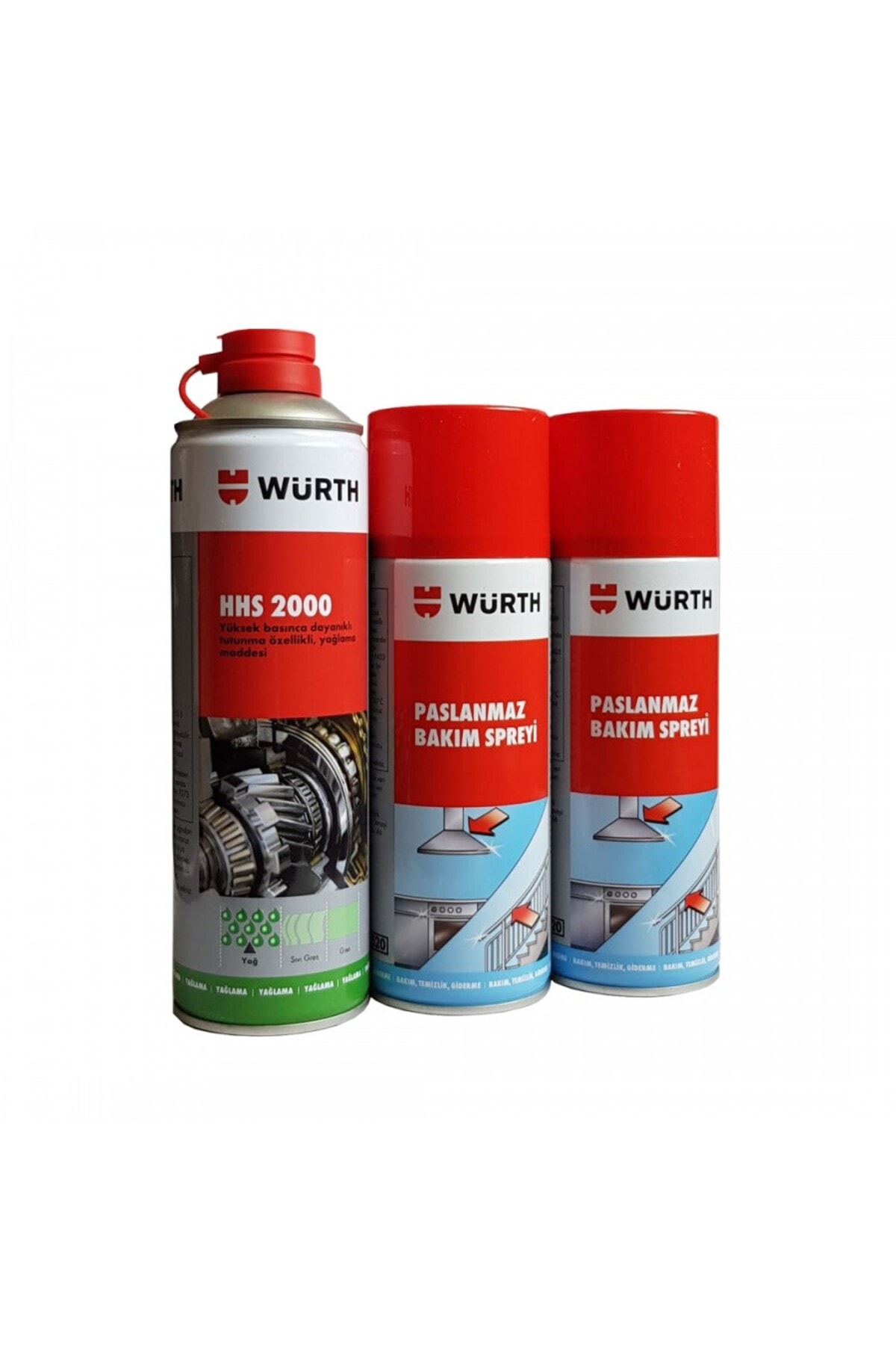 Paslanmaz Bakım Spreyi 2 Li Yağlama Spreyi