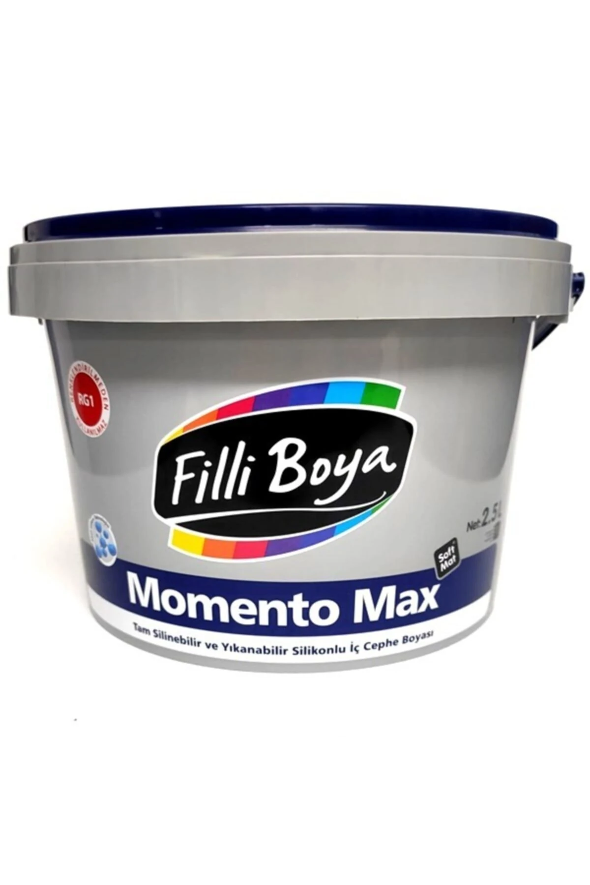 Filli Momento Max Hasır 345 2.5lt Silikonlu Silinebilir Iç Cephe Boyası