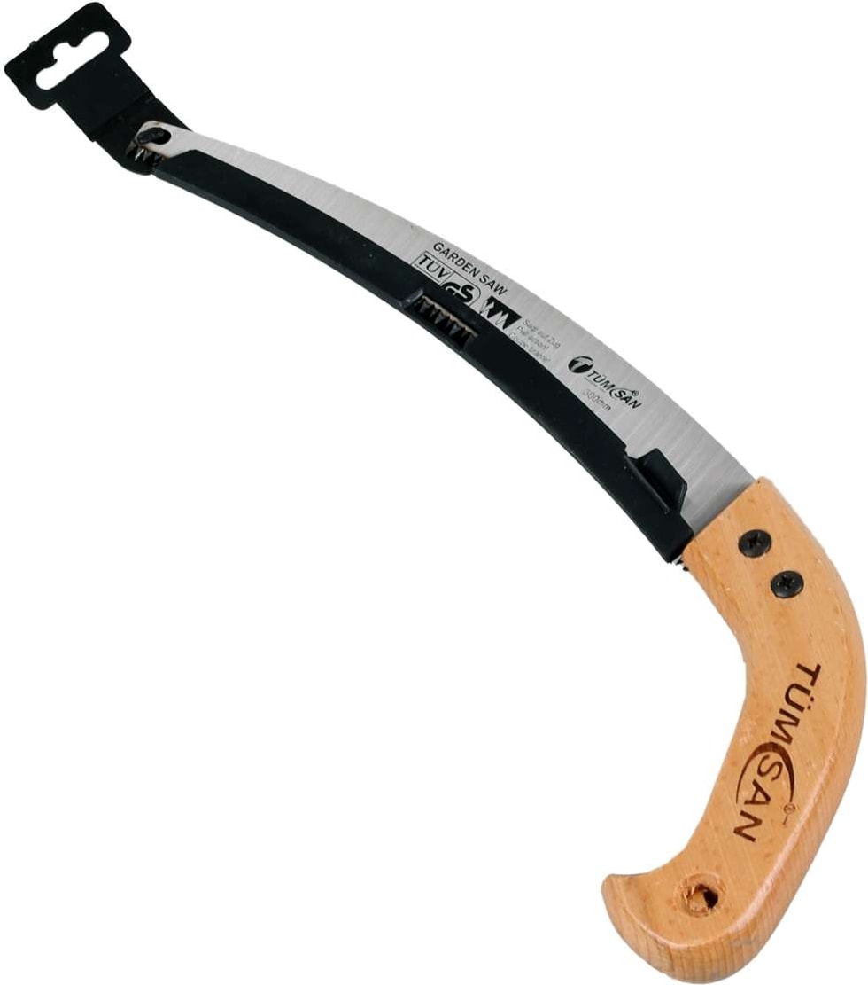 Testere Kılıflı Ağaç Sap Eğri  300 mm Tms-01
