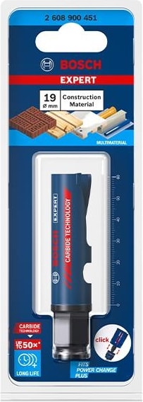 BOSCH 19 mm Yapı Malzemeleri Için Panç 2608900451