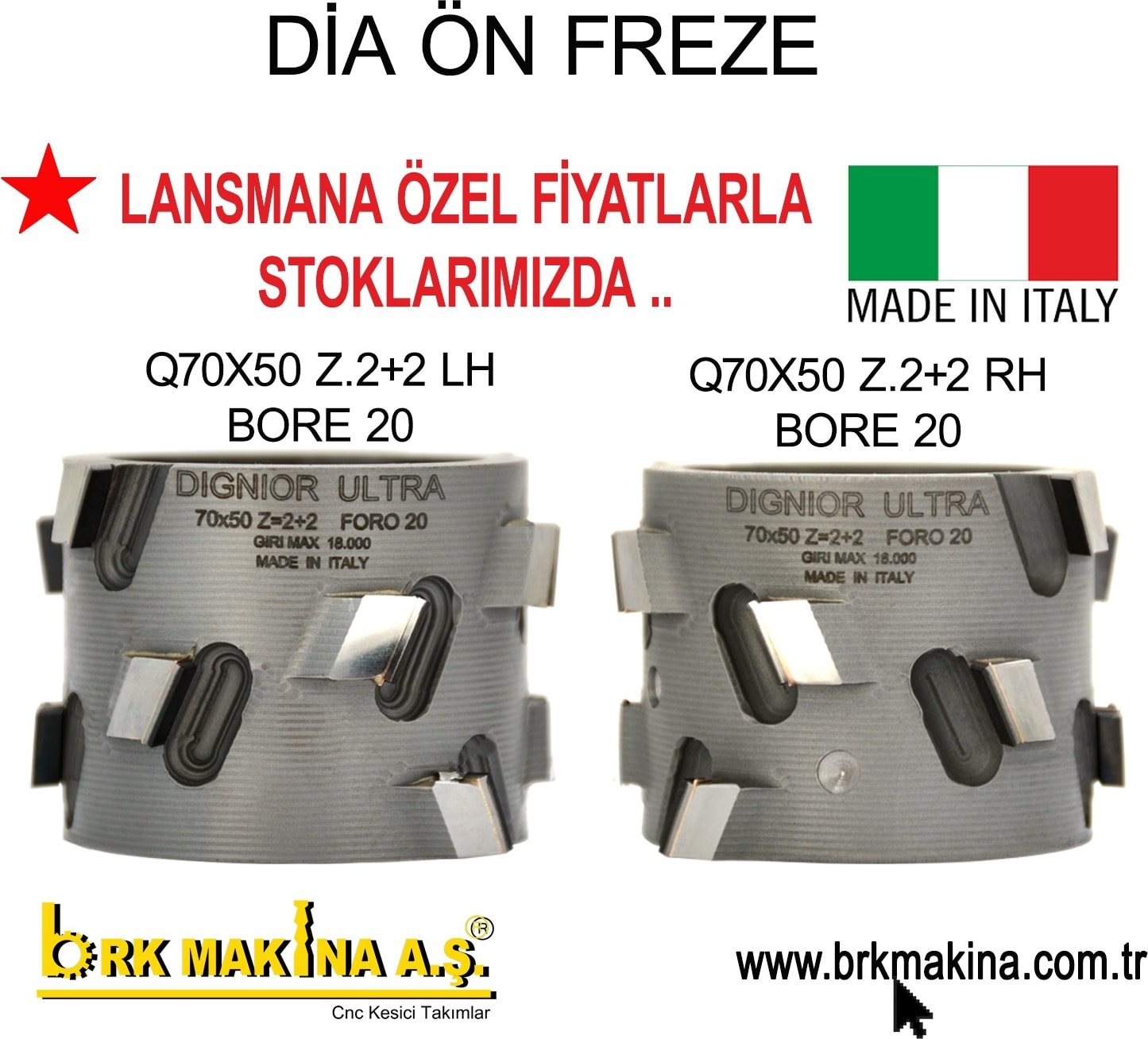 BOSCH Dia Ön Freze (Made In Italy)