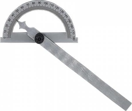 Açılı Iletki Gönye Açı Ölçer Cetvel 150X200 mm