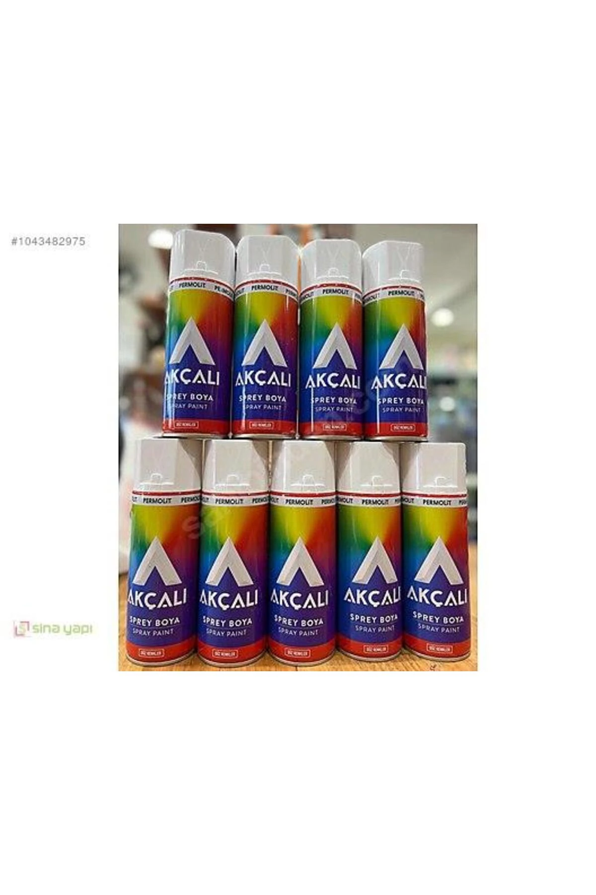 AKÇALI SPREY 802 GÜMÜŞ