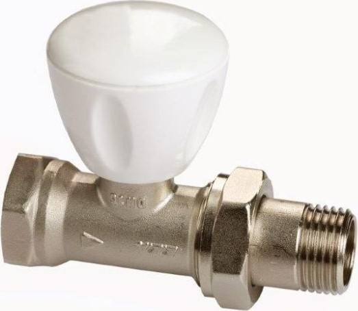 Eca 1/2" Rv3 Düz Radyatör Valfi (Vanası)