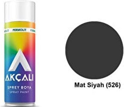 Sprey Boya Mat Siyah 526 400 ml 1 Adet