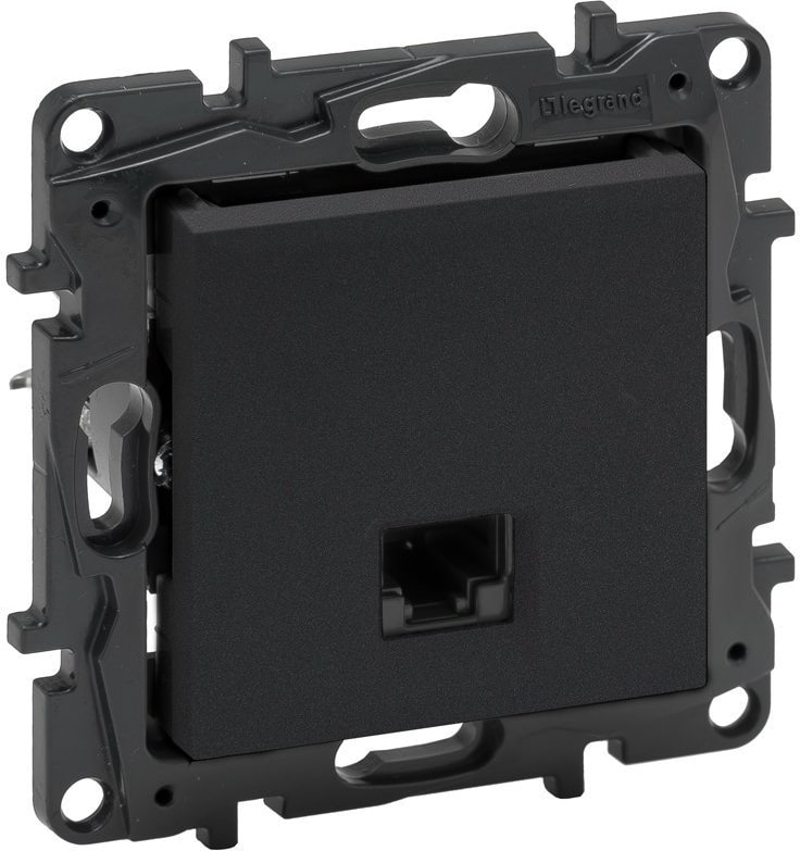 768339 RJ45 Cat6 Utp Data Prizi Füme Renk ( Raventi Serisi )