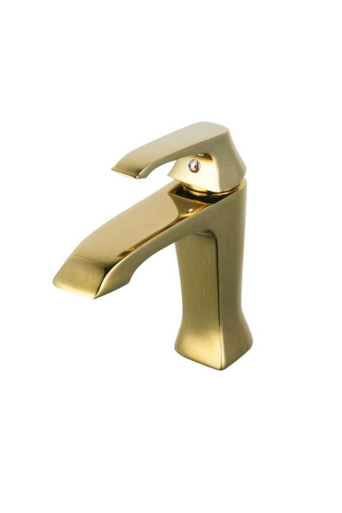 Avangart Lavabo Armatürü Altın
