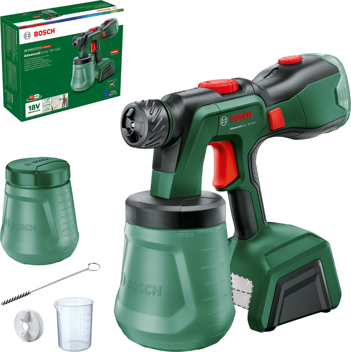 BOSCH Advancedspray 18V-500 (Akü ve Şarj Cihazı Dahil Değildir)