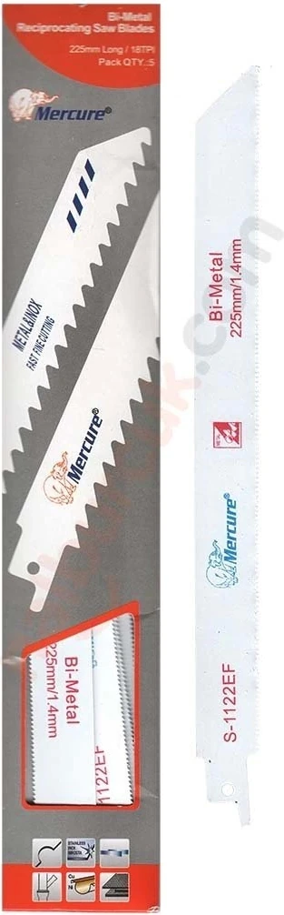 S 1122 Ef Metal Kesim Tilki Kuyruğu Bıçağı