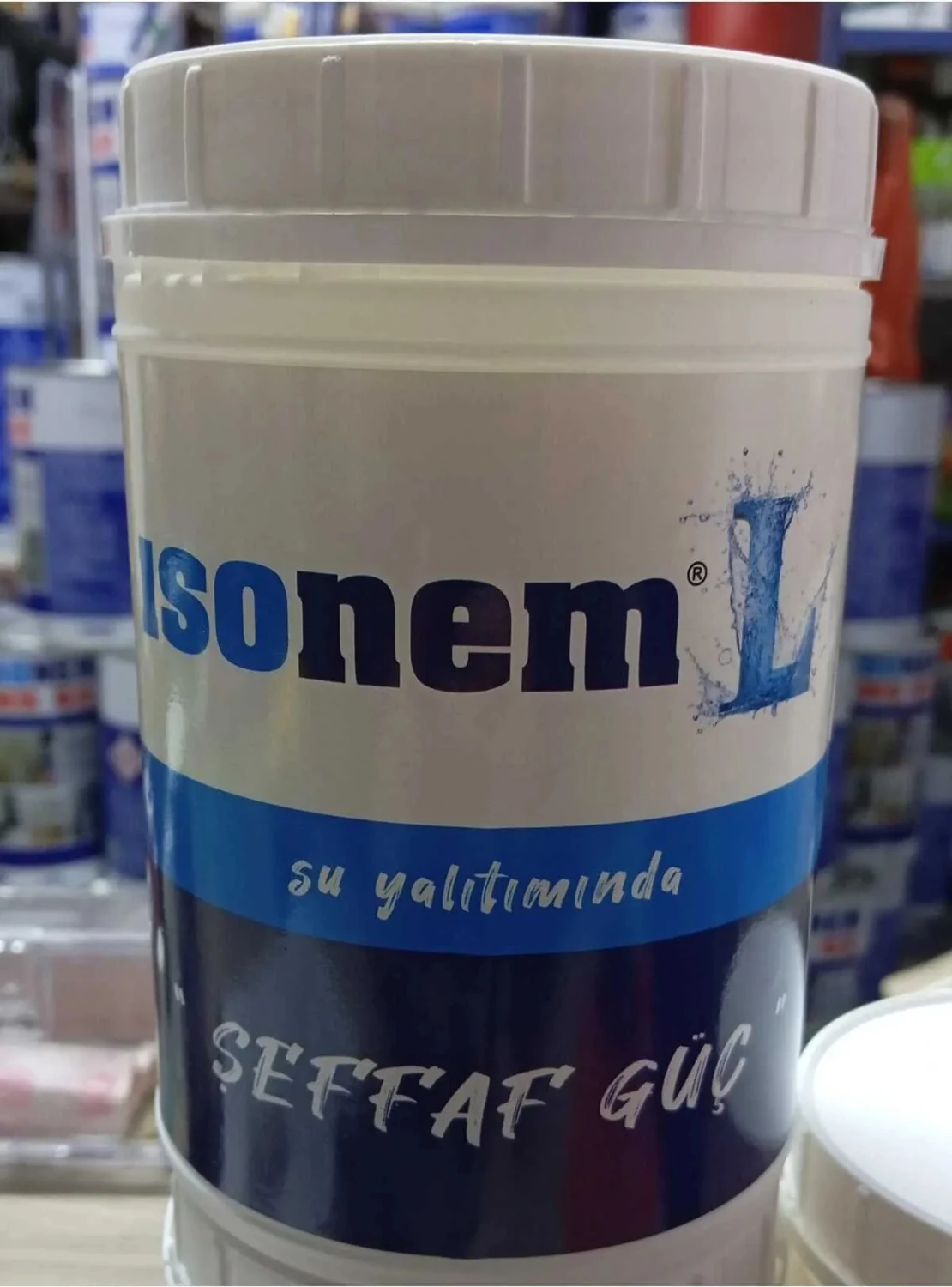 Isonem L Şeffaf Güç Su Yalıtımı (8 Adet) 1 kg Şeffaf Su Yalıtım