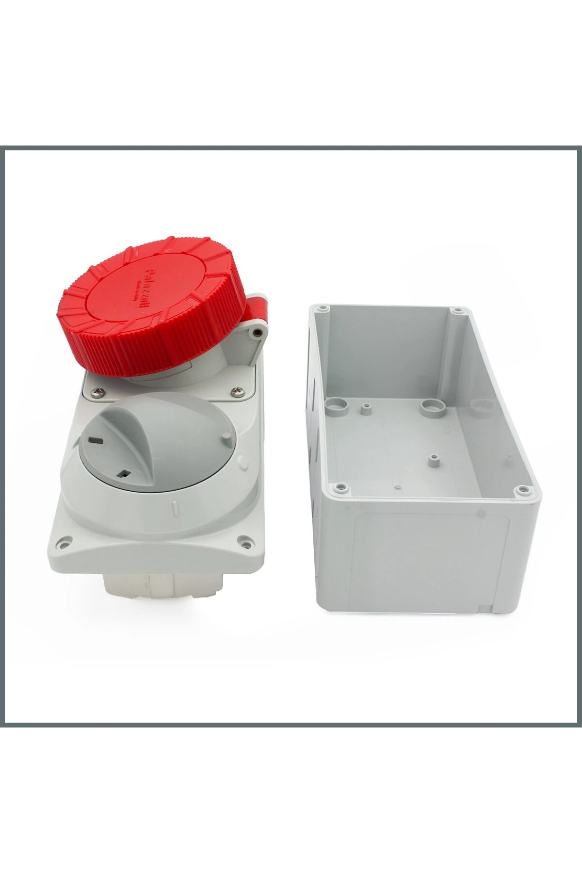 Sıva Üstü Endüstriyel Anahtarlı Priz 32a Cee (IP55) 400v (YATAY) 3p N T H:6