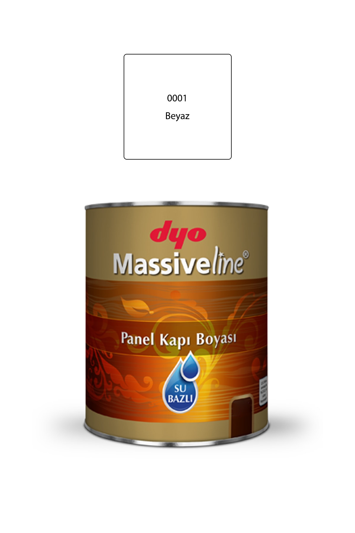 MASSIVELINE Su Bazlı Panel Kapı Boyası 0,75 Lt