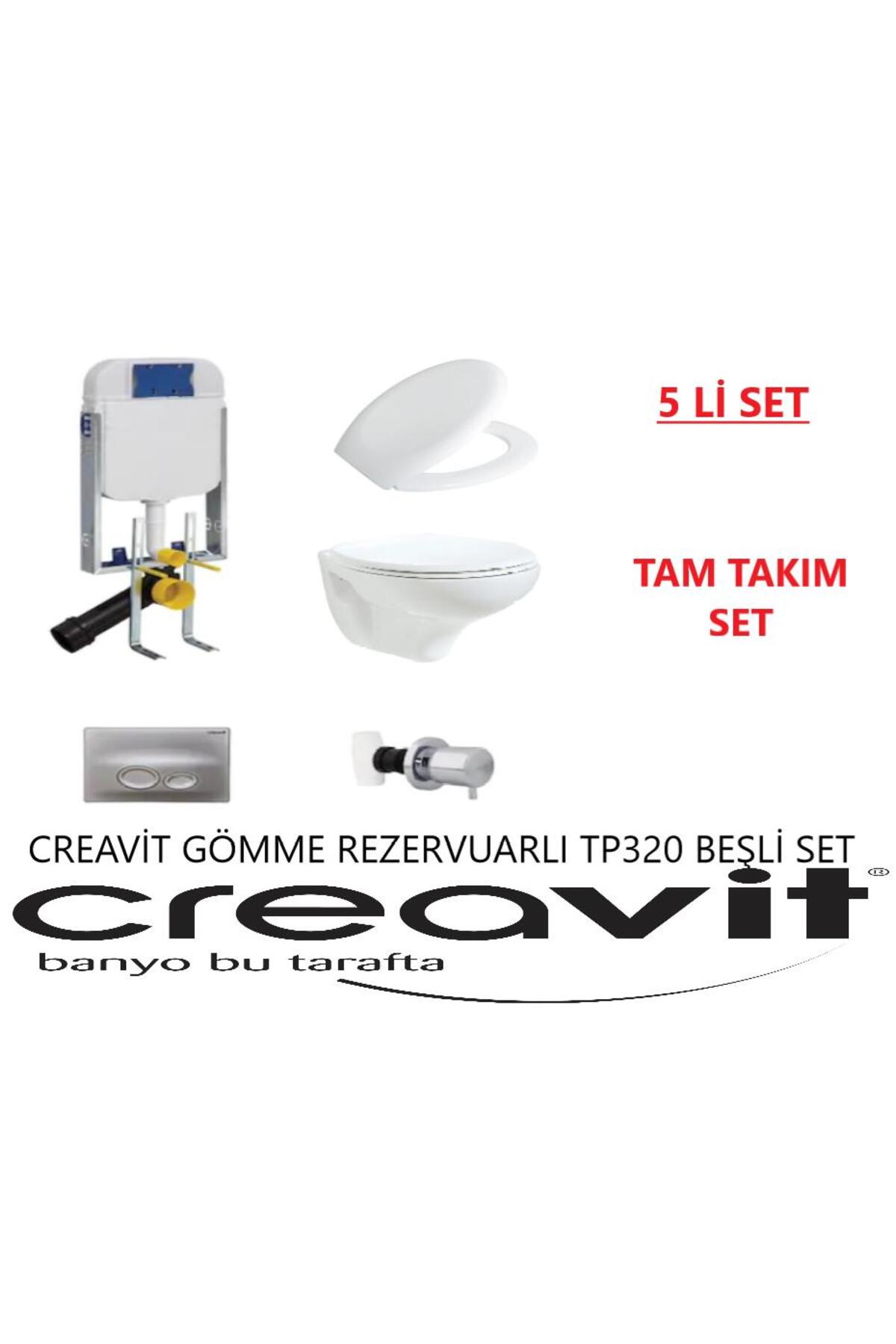 GR5001 - Tp320 Gömme Rezervuar Seti 5 PARÇA ORJİNAL SET