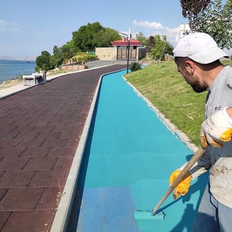 Isonem Street Paint Asfalt ve Beton Zemin Boyası 18 kg Beyaz
